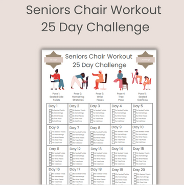 Chair Workout Seniors Challenge