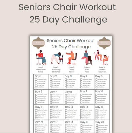 Chair Workout Seniors Challenge