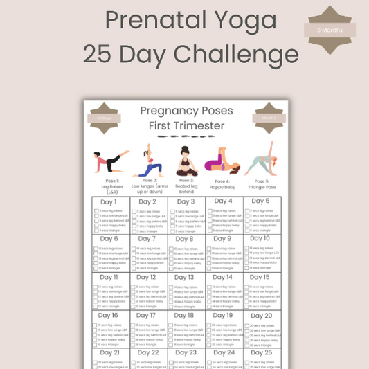 Prenatal Yoga Guide | 1st Trimester Pregnant Yoga