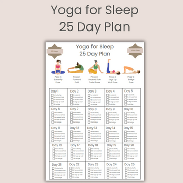 25 day challenge,digital fitness plan,home workout women,lose belly fat,weight lose tracker,exercise guide,yoga better sleep,yoga class,yoga instructor,yoga teacher,yoga poses,daily mantra,yoga planner