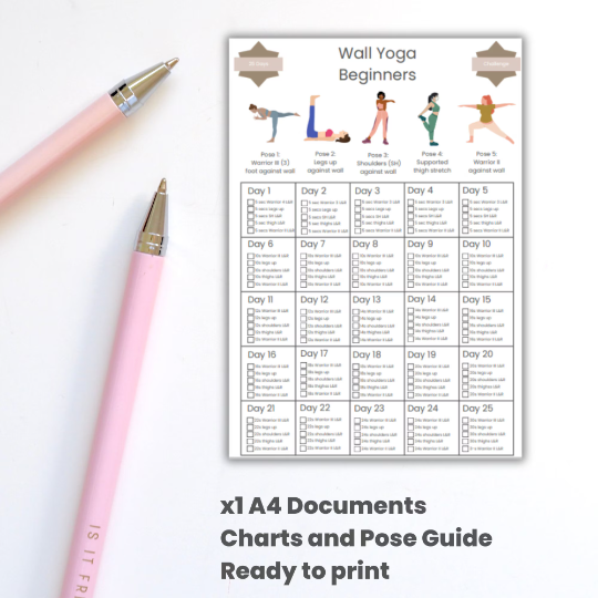 25 day challenge,wall pilates,pilates workout,lose belly fat,wall workout,workout cards,tabata workout,yoga class,home workout women,wall pilates chart,exercise tracker,quick workout,exercise journal